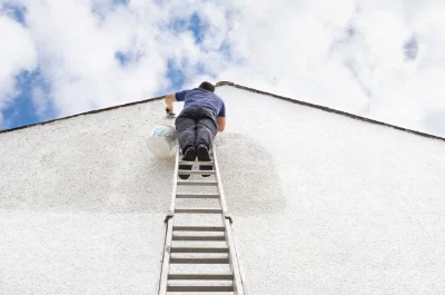 Peinture extérieure à Berthez — façades et ravalement